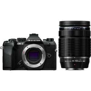 OM SYSTEM OM-5 II zwart + ED 40-150mm F/4.0 PRO