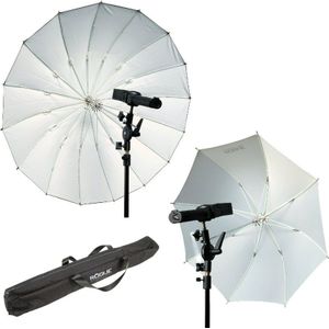 Rogue paraplu Travel Kit - 38" met diffuser en 32" shoot through