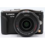 Panasonic Lumix DMC-GF6 zwart + PZ 14-42mm F/3.5-5.6 ASPH G X Vario Power O.I.S. zwart OCCASION