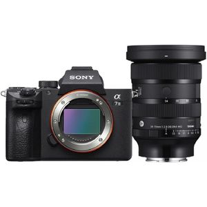 Sony - A7 III - Systeemcamera + SIGMA 24-70mm F2.8 DG DN II Art - Zwart