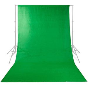 Nedis Achtergronddoek voor Fotostudio 2,95 x 2,95 m groen