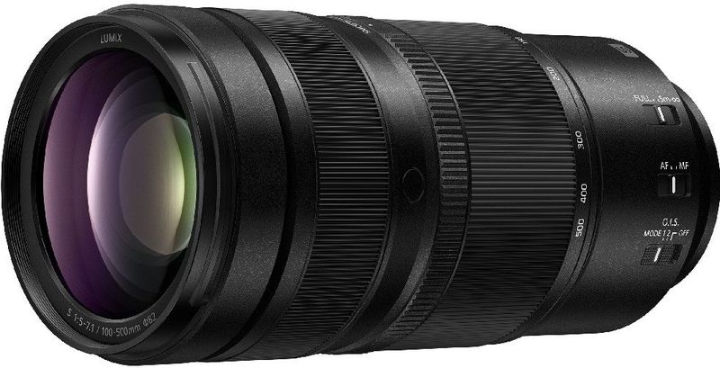 Panasonic - Lumix S 100-500mm F/5-7.1 - Supertelezoomlens - Camera-accessoires
