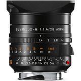 Leica 11668 Summilux-M 28mm F/1.4 ASPH Black Chrome