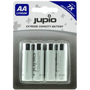 Jupio Lithium Batteries AA 4 stuks