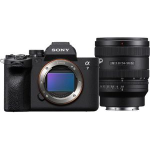 Sony - A7 IV - Systeemcamera + 24-50mm F/2.8 G - Zwart - Full Frame