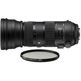 Sigma 150-600mm F/5-6.3 DG OS HSM I Sports Canon + GRATIS WR Protector filter 105mm