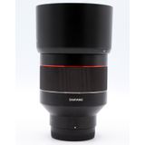 Samyang 85mm F/1.4 AF Sony FE + zonnekap OCCASION