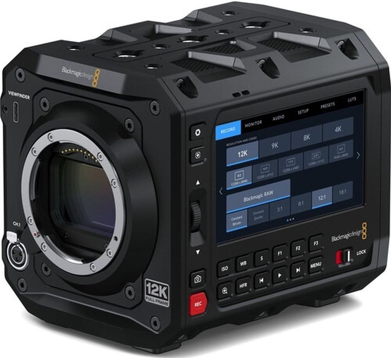 Blackmagic - PYXIS 12K - Videocamera - Zwart - 12K-RGBW Full-frame Sensor