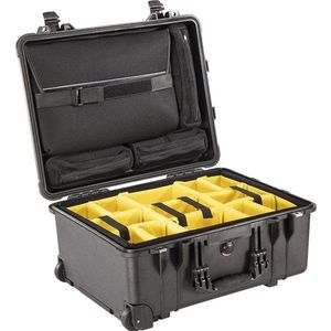 Peli™ 1564 Beschermkoffer Zwart met Verdelerset Studio Case