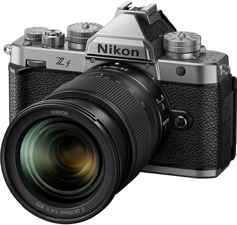 Nikon - Z f - Systeemcamera - Silver - 24-70mm f/4.0
