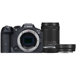 Canon EOS R7 + RF-S 18-150mm F/3.5-6.3 IS STM + EF - RF Mount Adapter