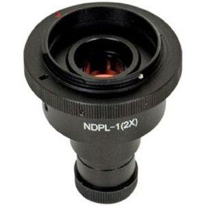 Byomic Adapter T-2 Dslr Camera Microscoop 23 Mm Zwart
