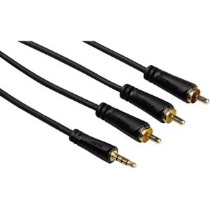 Hama Audio/video kabel 3,5mm jack - 3 cinch 1,5m