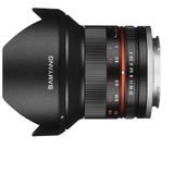 Samyang 12mm F/2.0 NCS CS Fuji X Zwart