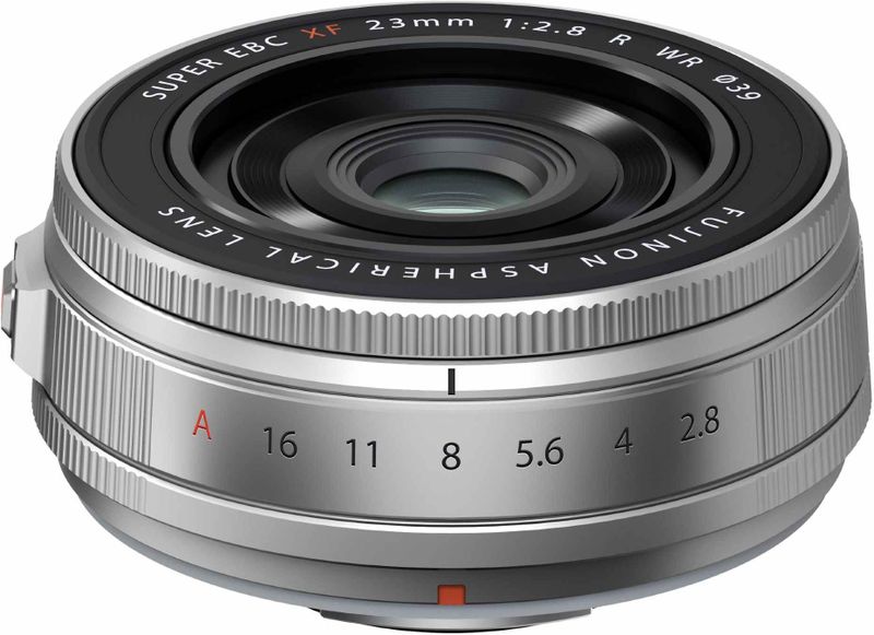 Fujifilm XF 23mm f/2.8 R WR zilver