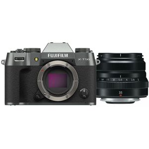 Fujifilm - X-T50 - Systeemcamera - Charcoal Zilver - Inclusief XF 35mm F/2.0