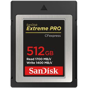 Sandisk CF express Extreme Pro 512GB 1700 / 1400MB/s type B