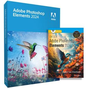 Adobe Photoshop Elements 2024 - MAC - Digitale licentie bundel met boek