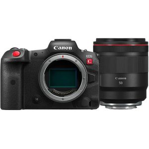 Canon - EOS R5 C - Systeemcamera - Zwart - Inclusief RF 50mm F/1.2L USM