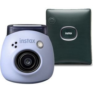 Fujifilm INSTAX PAL - Digitale Camera - Lavender Blue - Inclusief SQUARE Link Printer - Green