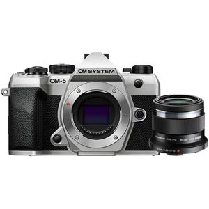 OM SYSTEM OM-5 II - Systeemcamera - Zilver - Inclusief 45mm F/1.8 Objectief