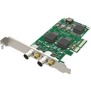 Magewell Pro Capture Dual SDI - PCIe Gen2 x4 Kaart - Voor SDI-invoer - 2048x2048 - 120 fps