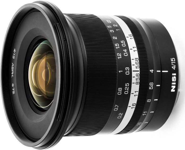 NiSi - 15mm F/4 ASPH - Objectief - Zwart - Sony E - Volledig Formaat