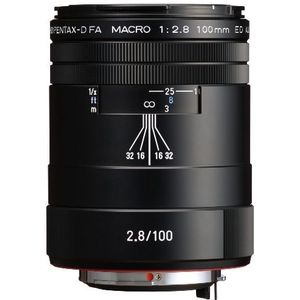Pentax - 100mm F/2.8 HD DFA ED AW Macro - Zwart