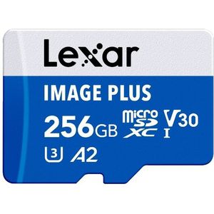 Lexar - Image Plus - MicroSD Kaart - 256GB - UHS-I V30