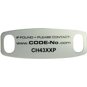 CODE-No.com Draagriem label