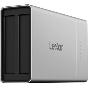 Lexar - Professional Workflow Go - Accessoires voor Harde Schijven - Compact Draagbaar Dockingstation - 5000 mAh Batterij