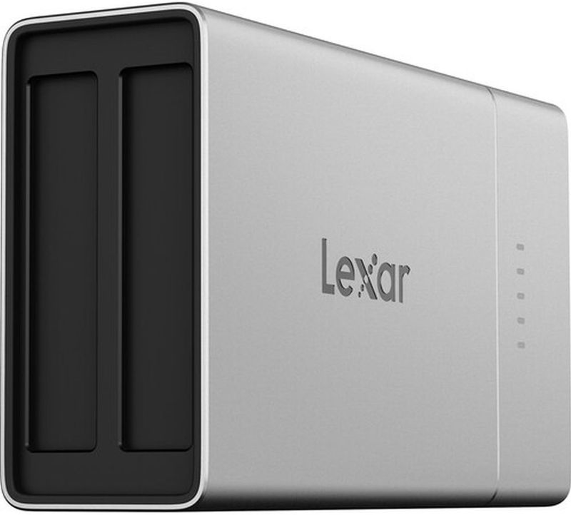 Lexar - Professional Workflow Go - Accessoires voor Harde Schijven - Compact Draagbaar Dockingstation - 5000 mAh Batterij