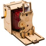 JollyLook Pinhole Instant Film Camera - Hout - Lichtbruin - Gemonteerd