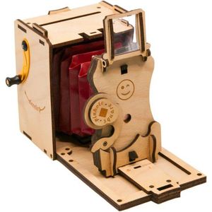 JollyLook Pinhole Instant Film Camera - Hout - Lichtbruin - Gemonteerd
