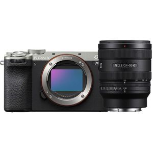 Sony - A7C II - Systeemcamera - Zilver - 33MP Sensor - 24-50mm F/2.8 G