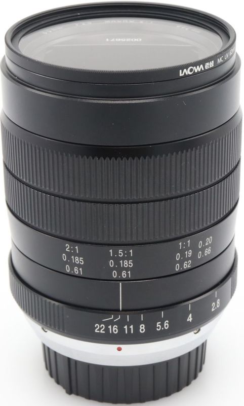 Venus Optics - 60mm F/2.8 Ultra Macro - Zwart - Camera Accessoire