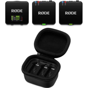 Rode - Wireless GO III - Draadloze Microfoon - Rood - Inclusief Oplaadcase