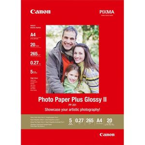 Canon PP-201 A4 Glossy II 20 vel 275g/m²