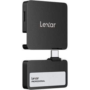 Lexar - Go Portable SSD SL400 - 1TB - Zwart