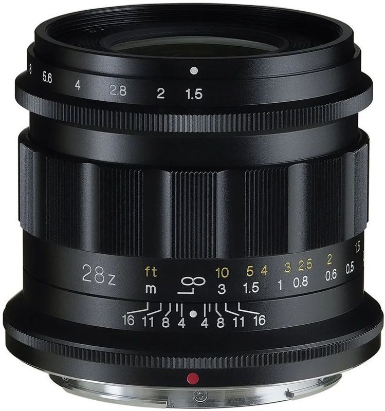 Voigtländer - Nokton 28 mm F/1.5 ASPH - Z-mount Lens - Zwart