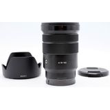 Sony SEL 18-105mm F/4.0 G OSS PZ + ALC-SH128 OCCASION