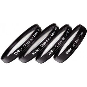 Vivitar - Close Up Lens Set - Macro Lens - Inclusief Filter Wallet