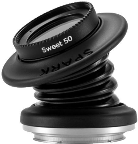 Lensbaby Spark 2.0 - Objectief - 50mm - Handmatig - Diafragma f/2,5-22
