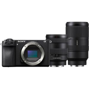 Sony - Alpha 6700 - Systeemcamera - Inclusief 16-55mm en 70-350mm Objectieven