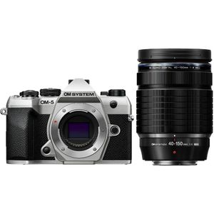 OM SYSTEM OM-5 II zilver + ED 40-150mm F/4.0 PRO