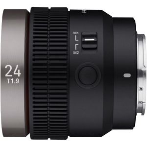 Samyang - V-AF 24mm T1.9 - Video-Objectief - Zwart - Voor Sony FE