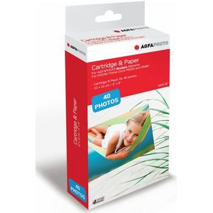 Agfa Moment 4x6" fotopapier (40 stuks)