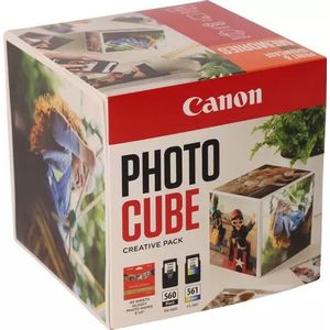 Canon PG560/CL561 inkt + papier + fotolijst oranje