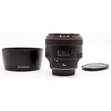 Canon EF 85mm F/1.2 L USM Mark II + ES-79II zonnekap OCCASION