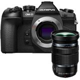 Olympus OM-D E-M1 Mark II zwart + M.Zuiko Digital ED 12-100mm F/4.0 PRO